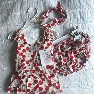 NWT 12 MO Girls 3 Piece Set